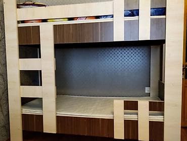 tek neferlik kravatlar: Oğlan və qız üçün, İşlənmiş, Çarpayı, Matras ilə, Siyirməsiz, Laminat — 2