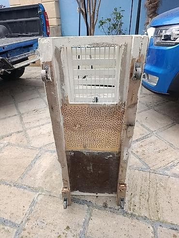 ev dovsani: Heyvan daşıma və saxlanma üçün taxta-metal qəfəs/yuva - Material — 6