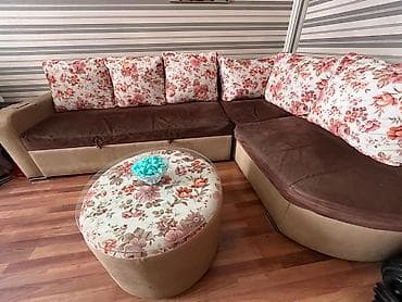 Künc divan, İşlənmiş, Açılan, Bazalı