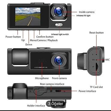 Dinamiklər və sabvuferlər: 🎥2kameralı(salan +ön) typce adeptor=20azn.📽️ 🎥2kamerali — 7