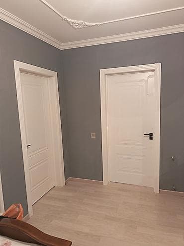 mdf material satışı: Ağ rəngli daxili qapılar – klassik dizayn - Material: MDF/taxta — 2