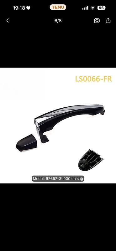 priora qapi: Məhsul: Avtomobil qapı tutacağı (xarici), qapaqla birlikdə - Rəng — 4