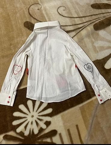 partalar: Köynək, Qız üçün, 7 - 8 yaş — 4