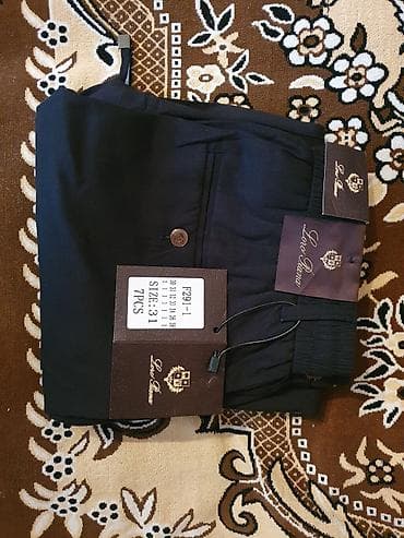 salvar: Yarım klassik Şalvar, rəng - Qara — 1