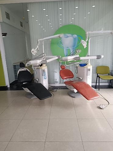 su matorlarl: Stomatoloji qurğu və kreslo komplektləri – 2 ədəd Hər şeyi işlək — 1