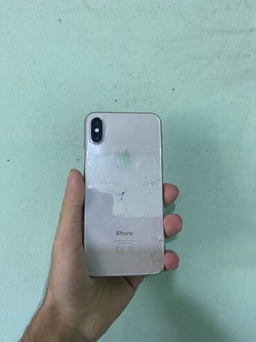 poco x3 pro qiymeti irşad: IPhone X, 64 GB, Gümüşü, Qırıq — 1