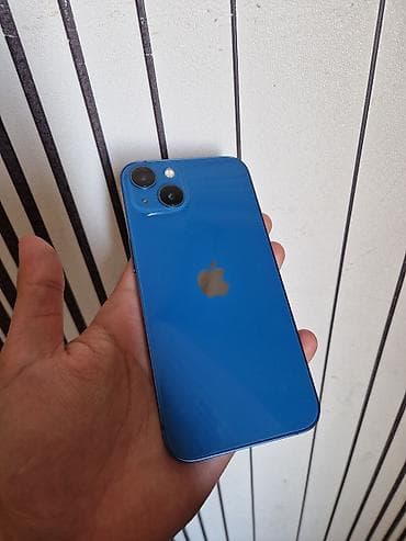 macbook pro 2.el: IPhone 13, 128 GB, Göy, Simsiz şarj, Face ID — 2
