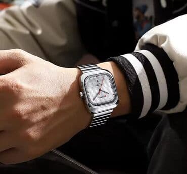 sep klonlari: Yeni, Qol saatı, Curren, rəng - Gümüşü — 5