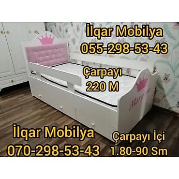 ucuz krafat: Oğlan üçün, Yeni, Çarpayı, Bazasız, Matrassız, Siyirməsiz — 1