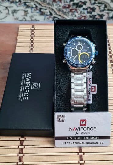 Volkswagen: Новый, Наручные часы, NaviForce, цвет - Голубой — 3