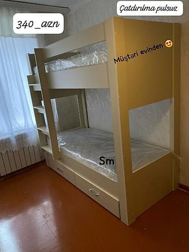 carpayl: *İkimertebeli çarpayı* *Qiymət 340 azn* modellerimiz sifarişlə — 1