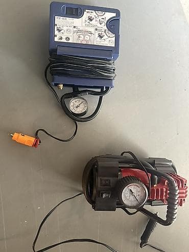 manometir: Portativ avtomobil kompressorları (2 ədəd) - 12V siqaret — 1