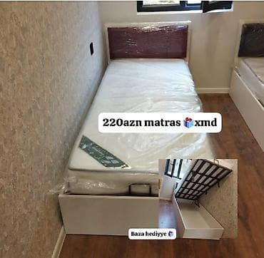 şar sekilleri: Yeni, Təknəfərlik çarpayı, Bazalı, Matras ilə, Siyirməsiz — 1