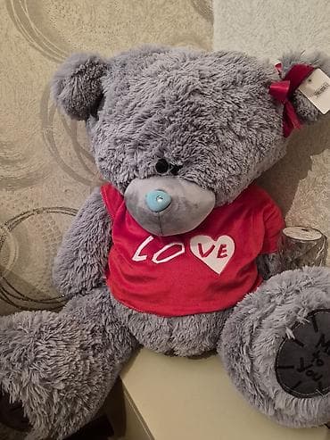 ayi oyuncaq: Oyuncaq ayı teddy 50 sm hündürlük yenidir heç işlədilməyib etiketi — 2