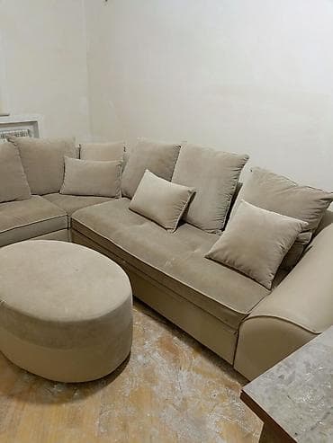 İşlənmiş, Künc divan, Pufik, Bazalı, Açılan — 3