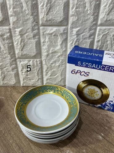 qara madonna aş nimcəsi: Nəlbəkilər, 6 ədədli dəst, Keramika — 6