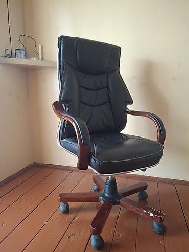 ucuz taxta: Ergonomik ofis kreslosu - Material: süni dəridən yumşaq oturacaq və — 4