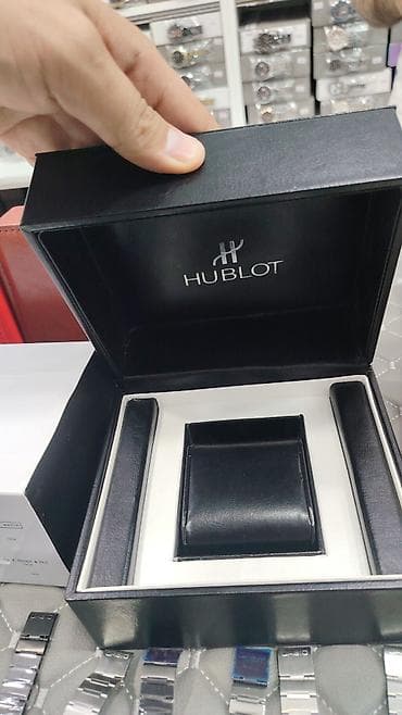 Qol saatları və aksesuarlar: Saat qutuları – Rolex, Tissot, Cartier, Hublot - Brend loqolu, sərt — 7