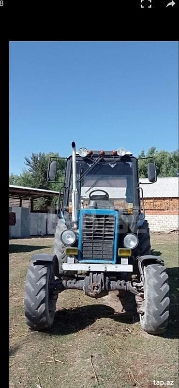 fosser yaglari: Belarus MTZ tipli kənd təsərrüfatı traktoru və qoşmaları saz veziyetde — 2