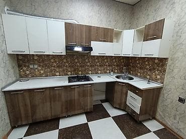 Mətbəx mebeli dəsti – L şəkilli -Üstündə verilir moyka və asperator -