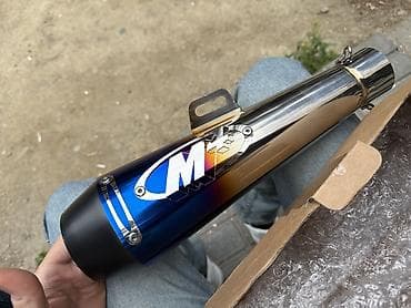 M4 Motosiklet üçün universal səsboğucu (egzoz ucu) - Material