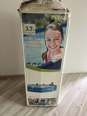 karkaslı hovuzlar: Bayır hovuzu İNTEKS ölçüləri 370*70.Real müştəriyə ebdirim olacağ — 1