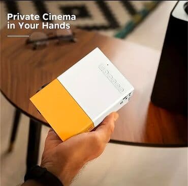 sahil tv: Yeni Portativ Proyektor Ünvandan götürmə, Ödənişli çatdırılma, Rayonlara çatdırılma — 3