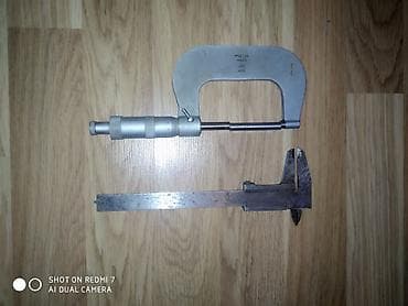 Измерительные приборы: Məhsul: Mexaniki mikrometr Təsvir: - Ölçü diapazonu: 50–75 mm (gövdə — 2