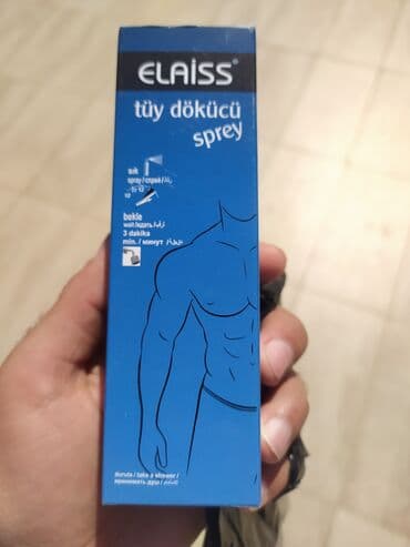firyus berde: ELAISS tükləri tökən sprey - Forma: sprey - İstifadə qaydası: səp → 3 — 2