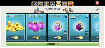 Игровые наборы: Clash of Clans hesabı – inkişaf etmiş şəhər və Klan Başkenti — 2