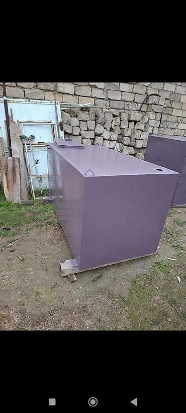 Peçlər və kaminlər: Bak, Metal, 3000 l l, Ödənişli çatdırılma — 1