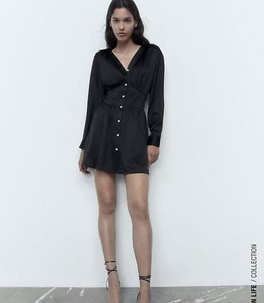 elbiseler: Gündəlik don, Mini, Zara, S — 2