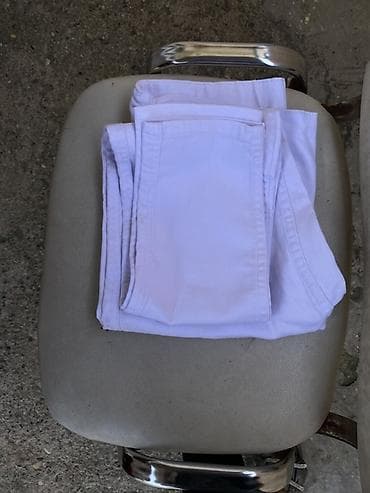en ucuz siqaret: Şalvar, Zara, L, rəng - Ağ — 1