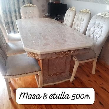 islenmis termo: MehimMasa dəsti az işlənib 8 stulla 500₼.
Ünvan Yasamal (67046)
M Ⓜ️ — 1