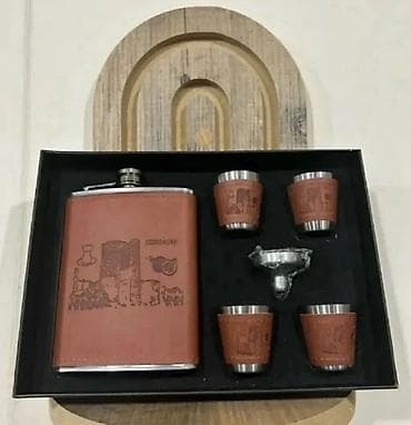 Hədiyyəlik flaska dəsti – “Azerbaijan” tematikası - Material — 1