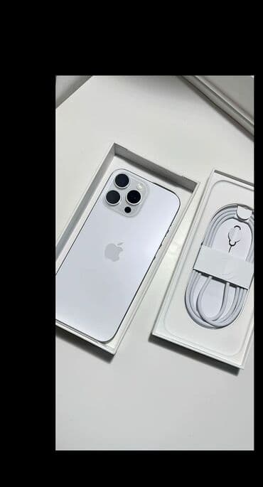 iphone 13 sadə: IPhone 16 Pro, 256 GB, White Titanium — 1