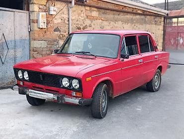 zil 5301 satilir: VAZ 2106 sedan, qırmızı rəng. - Kuzov: 4 qapı, klassik dizayn, xrom — 1