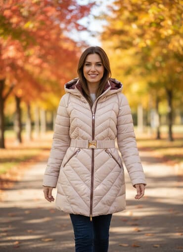 4xl nece razmerdi: Новый абсолютно! Дутик бежевого цвета! С биркой ! Цена - 50 азн! — 1