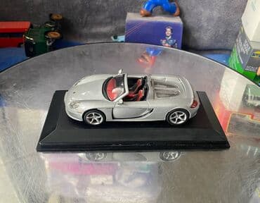 metbex tavan modelleri: Коллекционная модель Porsche Carrera GT Cabriolet type 980 silver — 21