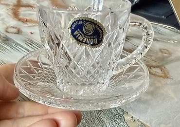 Çay dəsti, Xrustal, Bohemia, Çexiya
