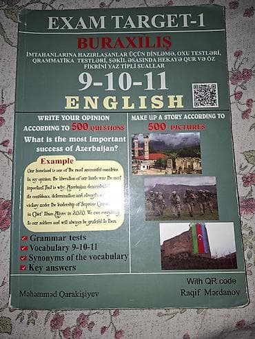 Raqif Mərdanov, Məhəmməd Qarakişiyev ingilis dili, 9-10-11 ci