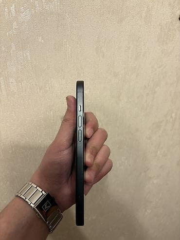 iphone se 2 azerbaycan: IPhone 15, 128 GB, Qara, Face ID — 6