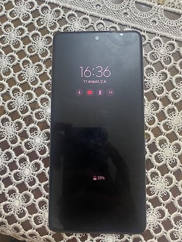 apple 5 s: Samsung Galaxy A51, rəng - Ağ, Barmaq izi — 2