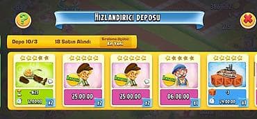 89 level HAY DAY əmək oyunu 6400 ağıl 2150 ambar. əsas ərazinin hamısı — 6