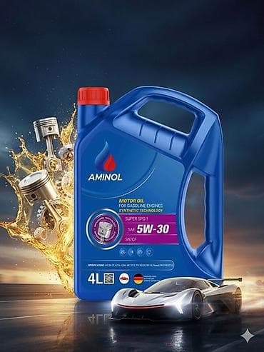 mator yağları: 4 l, 5w30 — 3