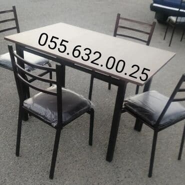 heyet ucun oturacaqlar: Dəniz qiragi üçün stol stul desti, kafe və cayxana üçün stol stul — 9