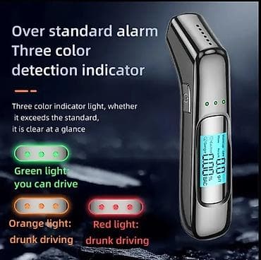 Тонометры: Tam yenidi işlənməyib alkotester. Təzədir,qutudadır,məhsul tam — 4