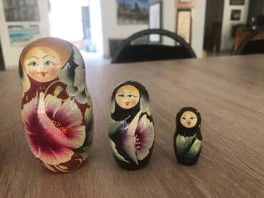 Boşqablar: Винтажные матрешки — 2