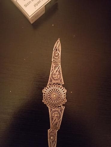 Qol saatları və aksesuarlar: Bilərzik, Gümüş — 2