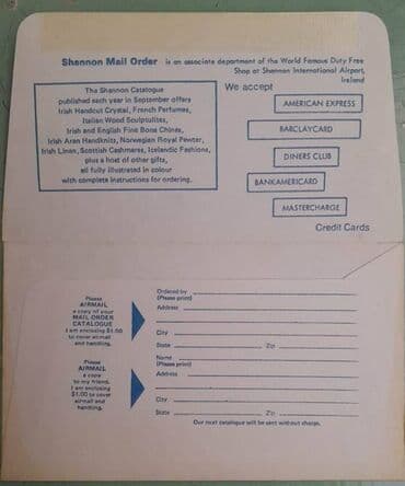 продам велотренажер: Для коллекционеров. Продам конверт "Shannon Mail Order Shannon Free — 3